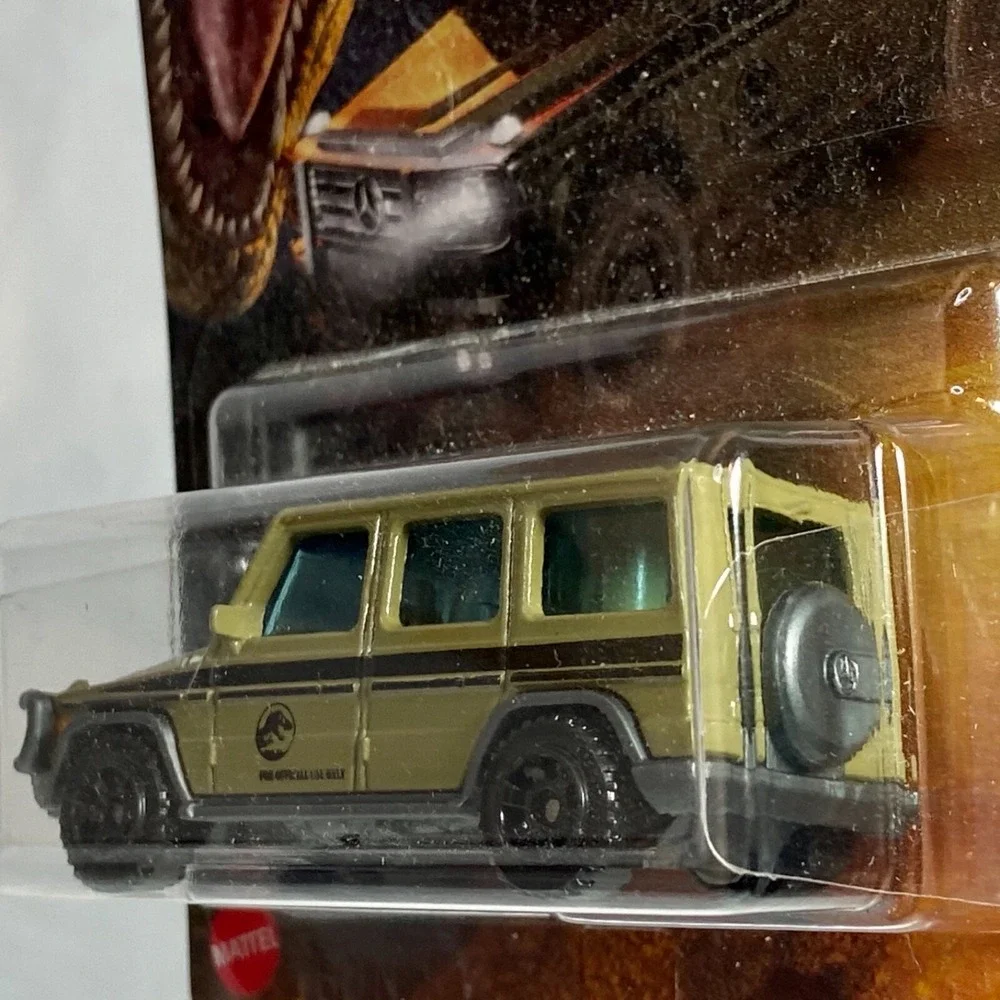 Matchbox '14 Mercedes-Benz G 550 Jurassic World Dominion Dinosaur Toy MBX SUV